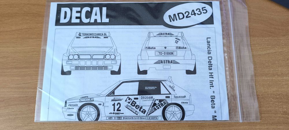 1/24 Decalques e acessórios das Marcas Studio 27, Reji, Renaissance