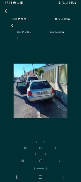 Carrinha Audi A4 "Motor a bater."