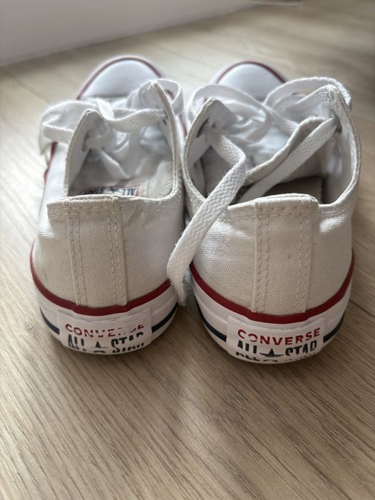 Białe converse 36,5