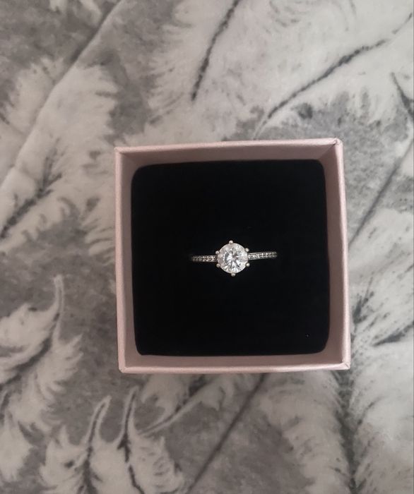 Anel Pandora original em prata – excelente estado tamanha 58