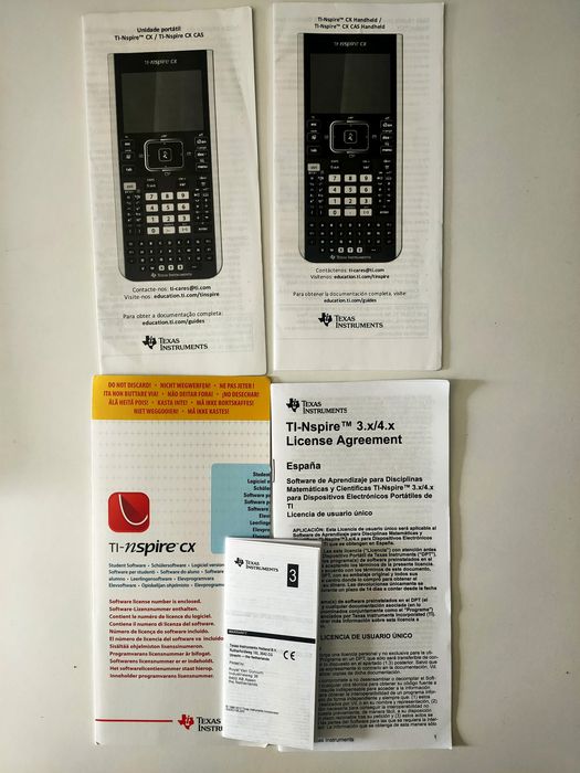 Calculadora Texas TI nspire CX