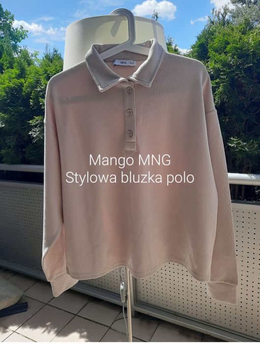 Koszulka Mango dzianinowa