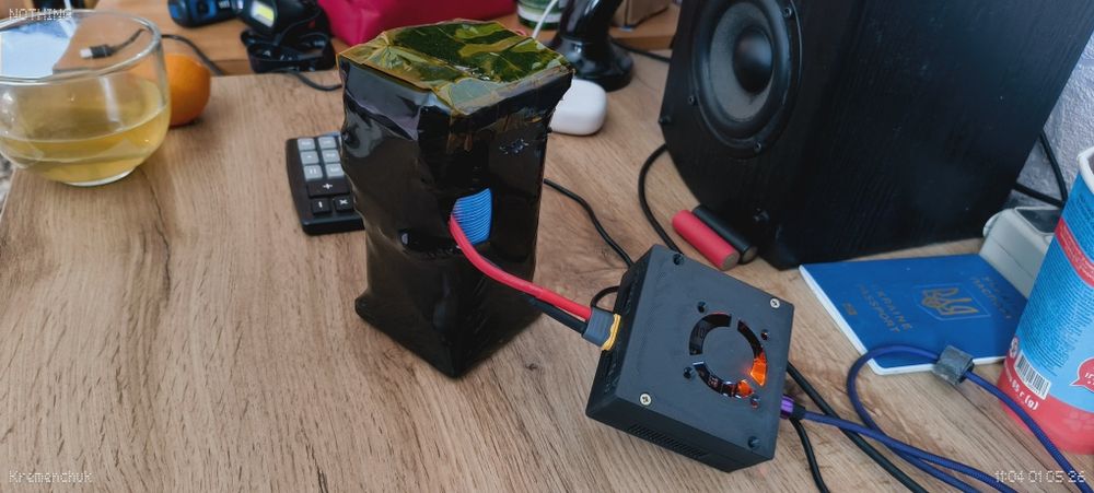 Потужний акумулятор ДБЖ UPS Lifepo4 для інвертора чи ноутбука