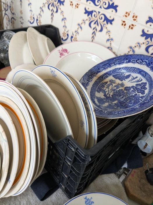 Pratos antigos varias