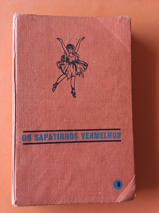Livro antigo  Os sapatinhos vermelhos N 9 coleção Heidi