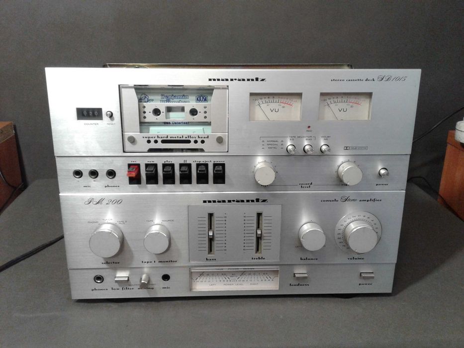 MARANTZ PM 200 wzmacniacz stereo, deck gratis