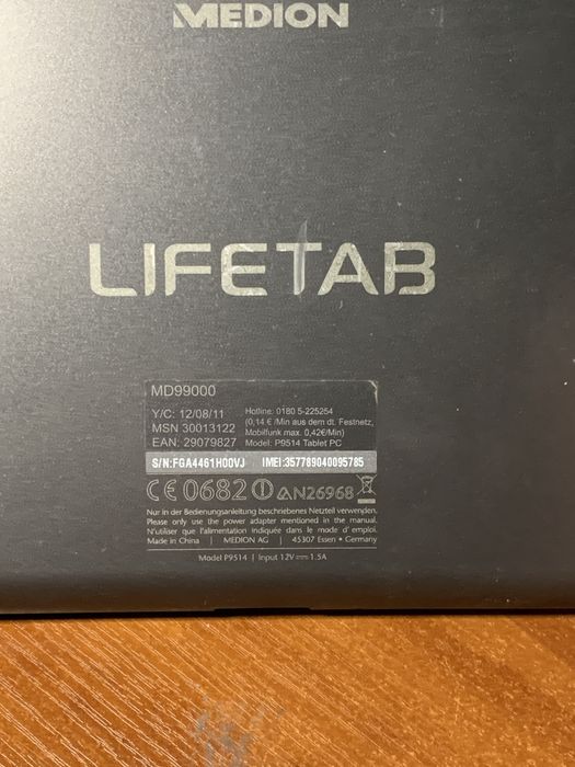 Medion lifetab 10 MD99000