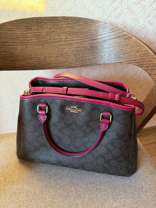Сумка Coach шкіряна