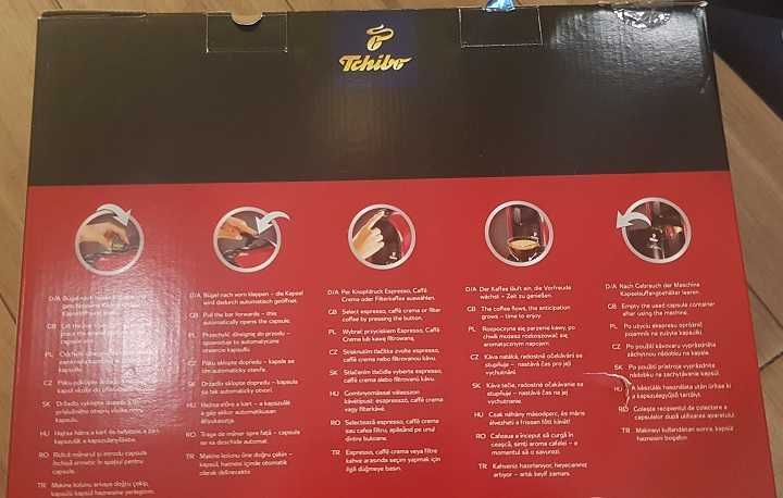 Tchibo Cafissimo PURE dostępne kolory - Czarny, Czerwony