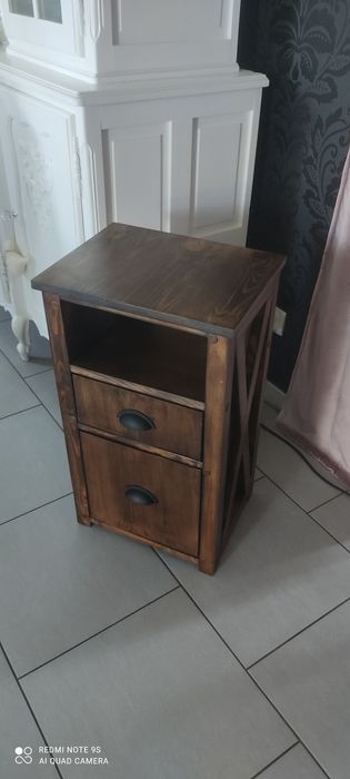 Duża szafka nocna drewno