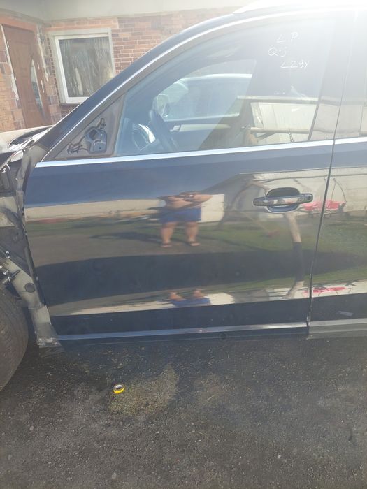 Drzwi audi Q5 8R lewy przód kod lakieru LZ9Y