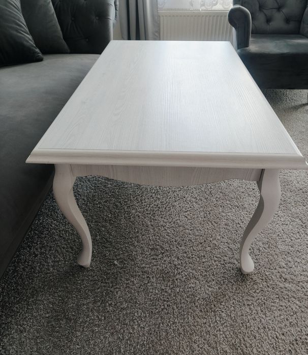 Piękny stolik w stylu prowansalskim ława stół kawowy elegancki stylowy