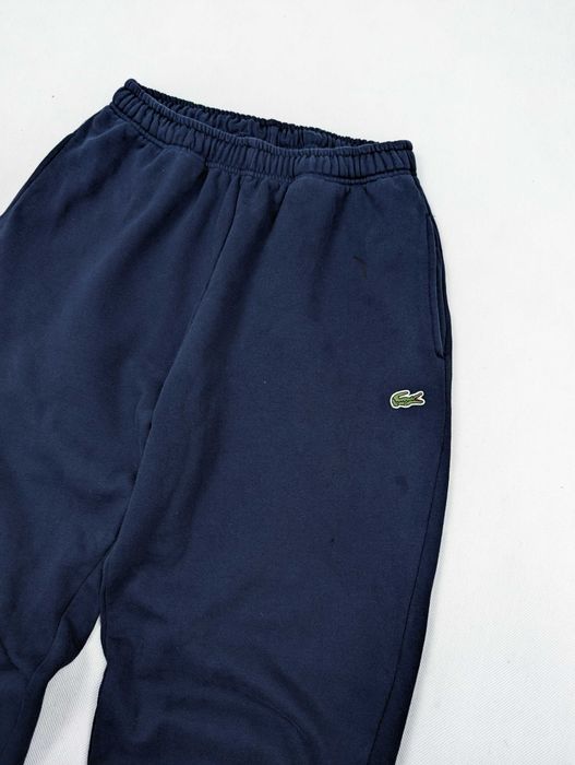 Lacoste niebieskie spodnie dresowe dresy M