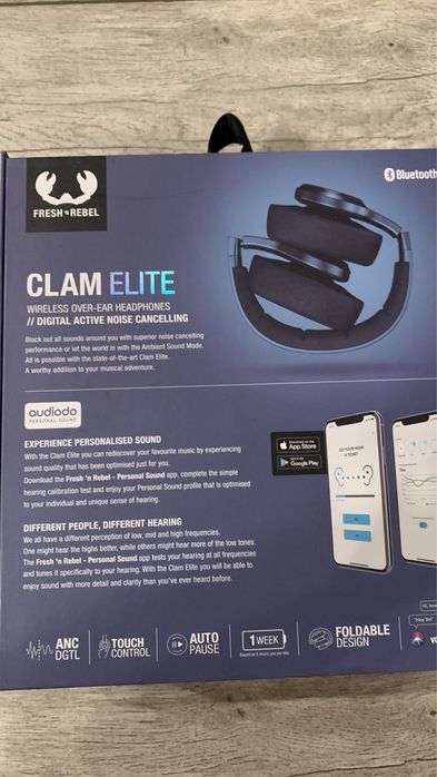 Słuchawki bezprzewodowe Fresh n Rebel Clam Elite