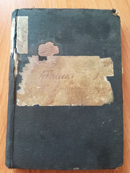 Stara książka z 1897r- KORDECKI Powieść Historyczna