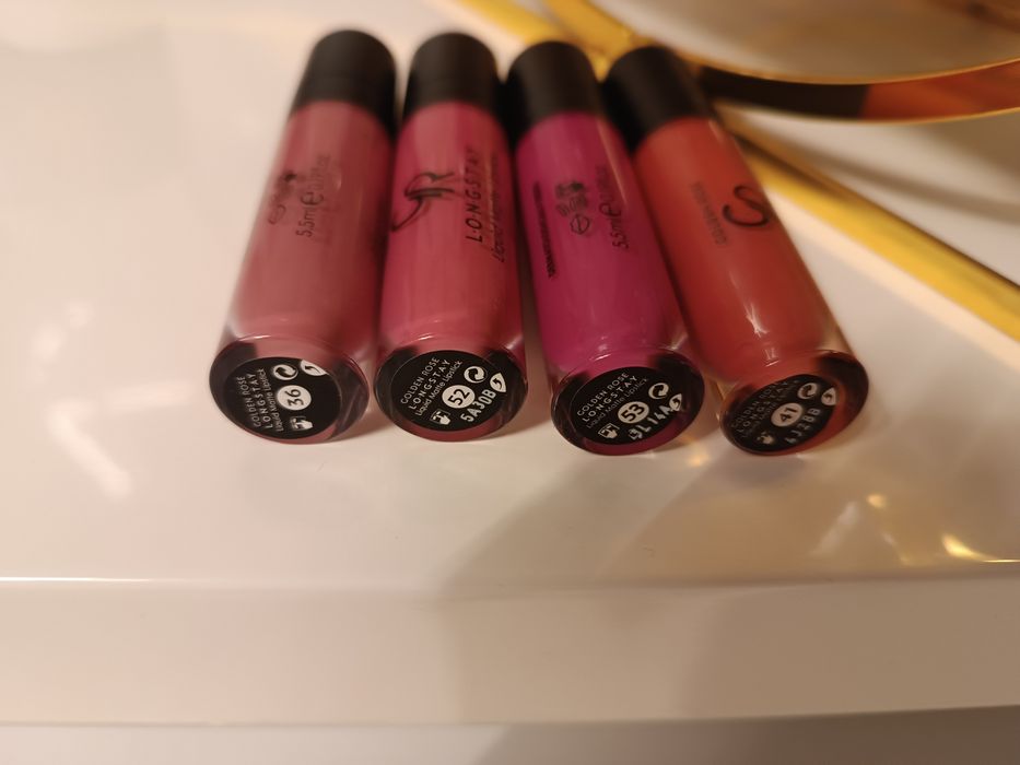 Zestaw pomadek Golden Rose  Longstay Liquid Matte Lipstick