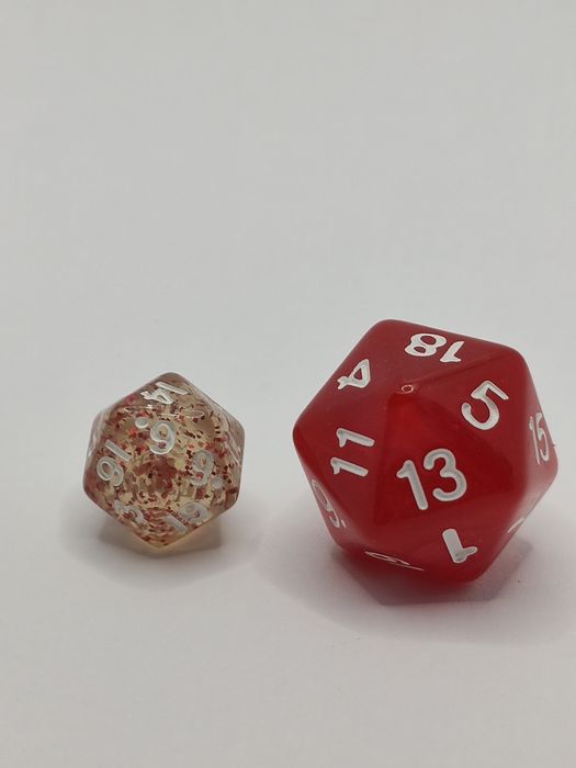 Zestaw 7 MINI kośic rpg - opowieści Hobbitów: Ognisko