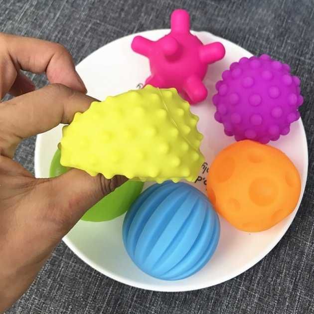 Тактильные мячики, шарики сенсорные