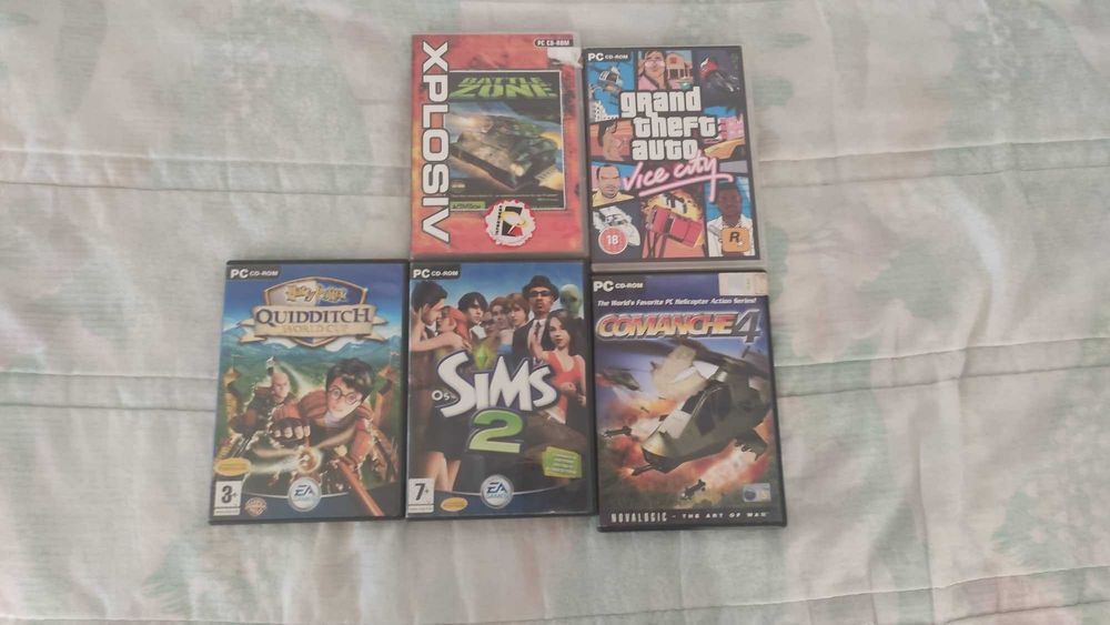 Jogos PC lote 5 jogos