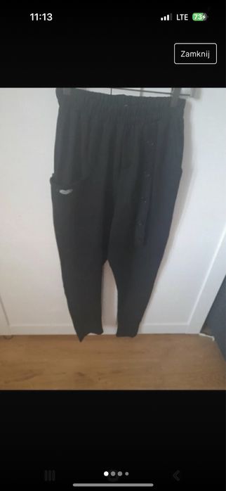 By love me spodnie ala bryczesy , obniżony stan. Kroki