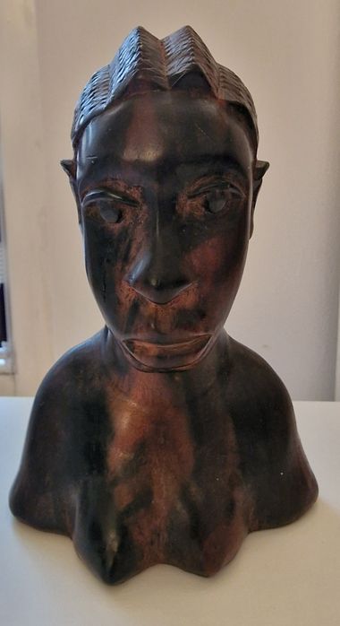 Figurki z hebanu. Stan bardzo dobry. Para.