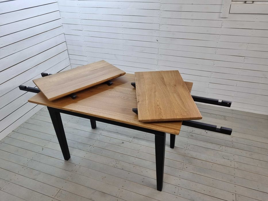 Стіл розкладний дерев'яний ДУБ 80*2,0м /Стол с натурального дерева