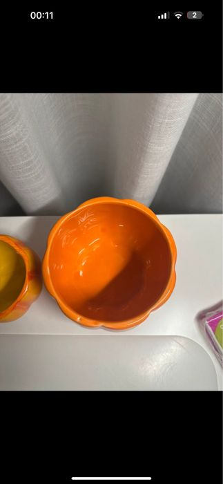 Porta velas abobora Haloween