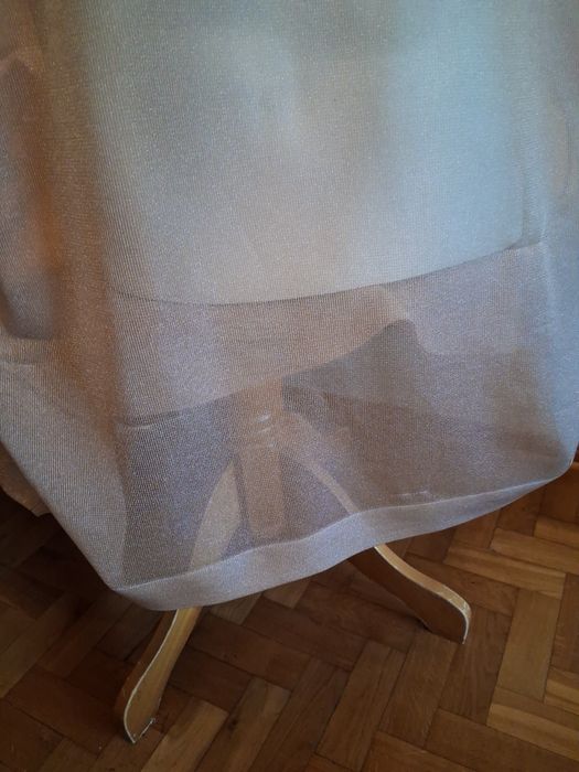 ZARA - bluzka, transparentną, połyskująca