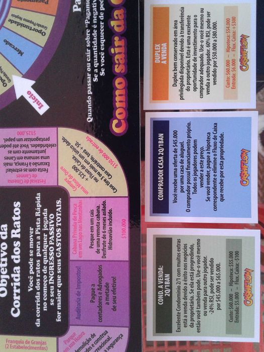 CASHFLOW em PORTUGUÊS - Um jogo FANTÁSTICO de gestão financeira