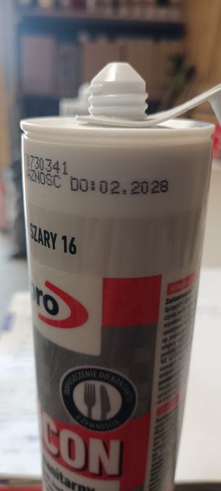 Sylikon sopro jasny szary 16