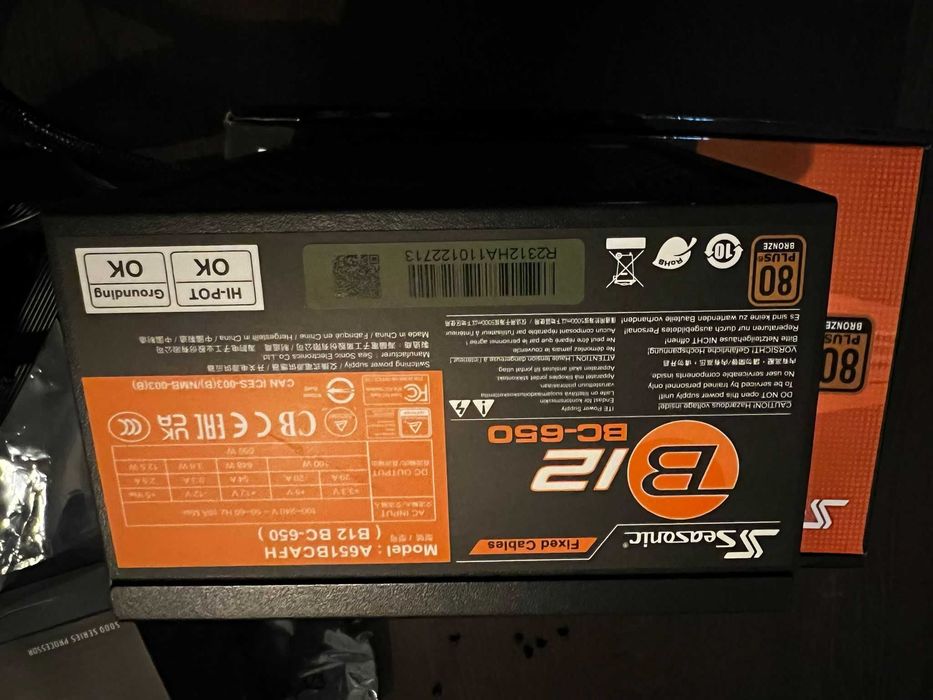 Seasonic B12 650W