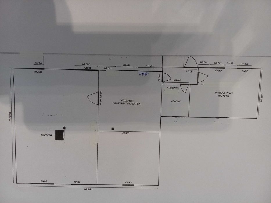 170m2 lokal usługowo - magazynowy ul. Adama Mickiewicza 43