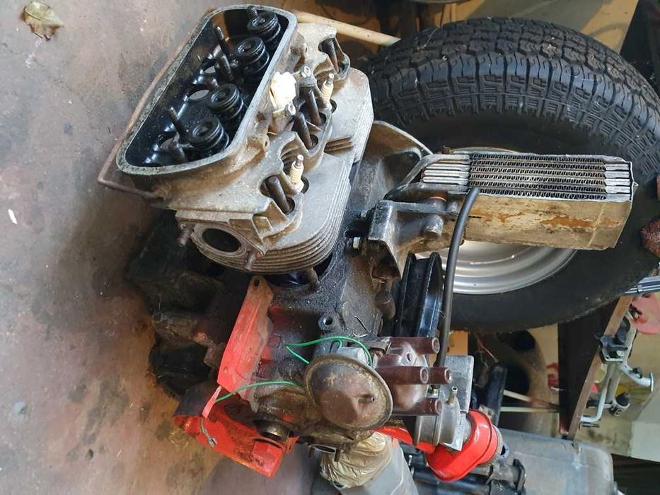 Motor por reparar VW Carocha 1500 ou Pão de Forma 1600 admissão simples