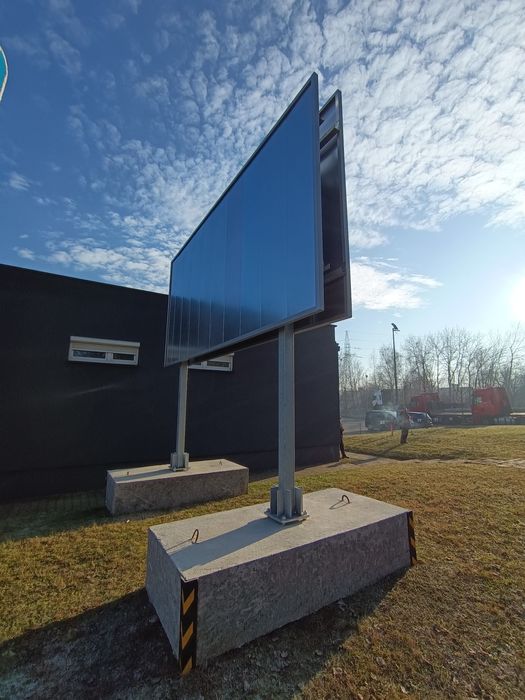 Tablicę reklamowa billboard przestawna