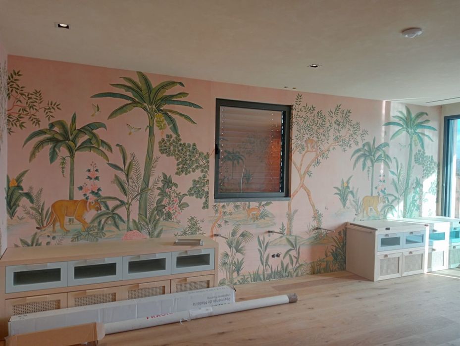 Decoração vinil/papel de parede