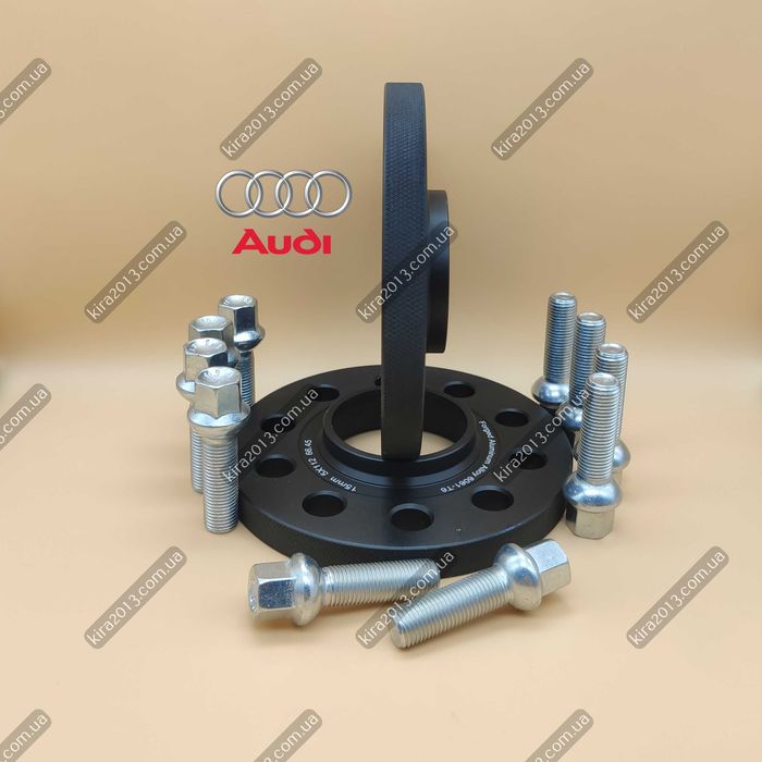 Кованые проставки Ауди 15мм PCD 5x112 DIA 66.5 Audi A6C7 A6C8 A4 A5