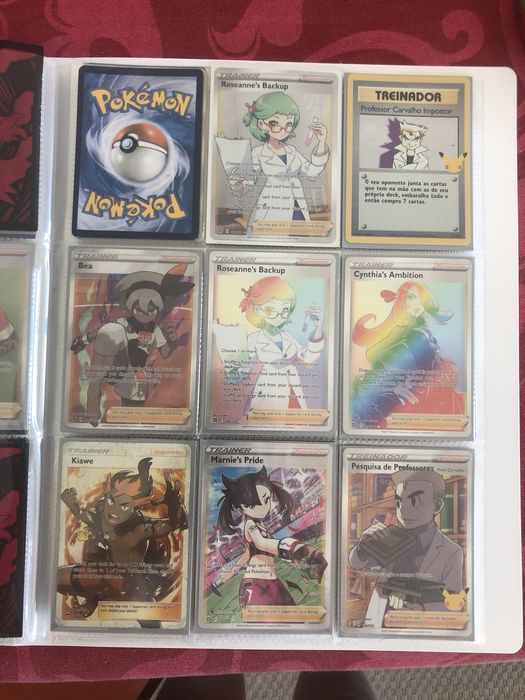 Cartas pokemon raras á escolha a partir de 5€