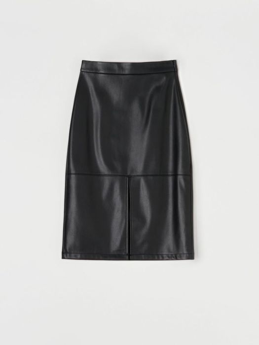 Мідіспідниця зі штучної шкіри