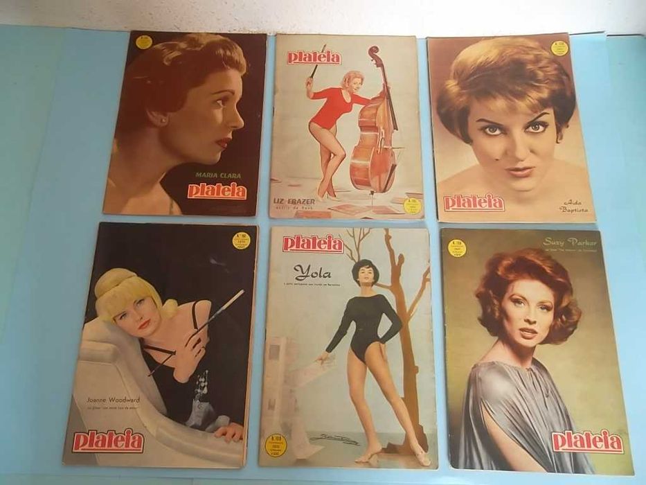 33 Revistas PLATÉIA - revistas dos anos 50