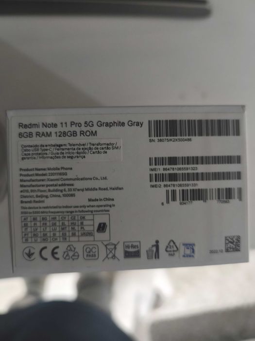 Xiaomi Redmi 11 Pro 5G