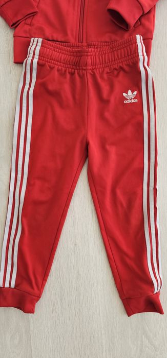 Dres adidas 104 czerwony
