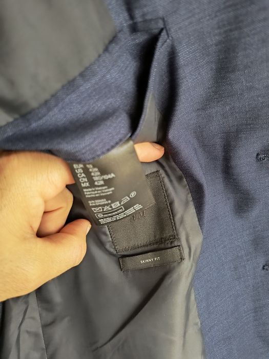 Garnitur H&M r. 52 skinny fit