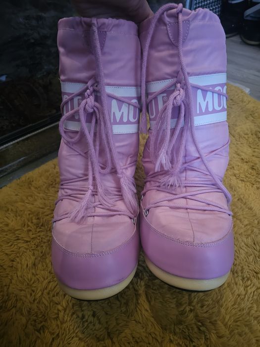 Moon boot różowe śniegowce 39 do 41