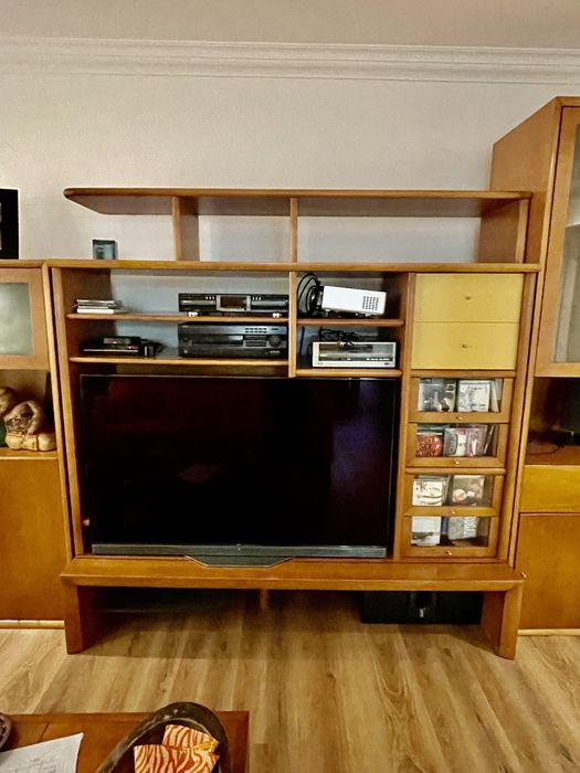 móvel de sala em Faia maciça feito á medida