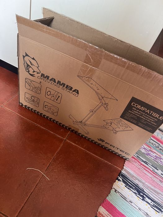 Volante Thrustmaster T300 ferrari edition + Mamba stand