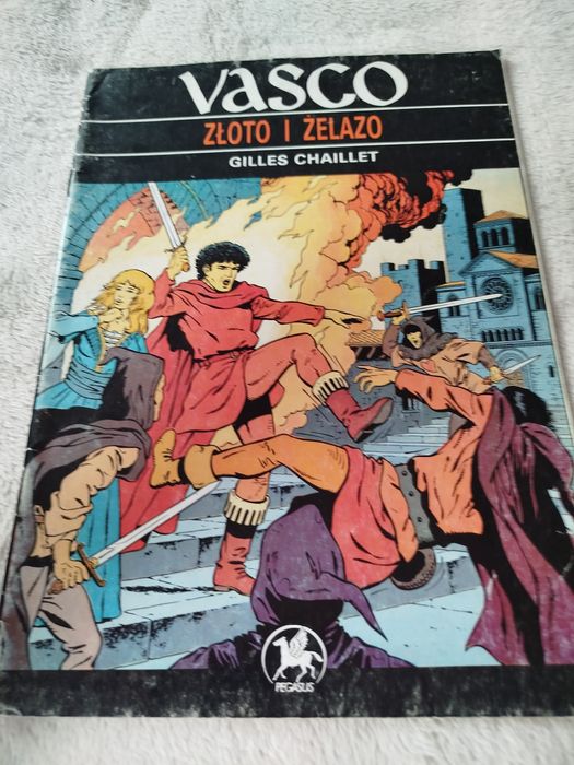 Vasco Złoto i żelazo komiks wydanie pierwsze 1990 rok