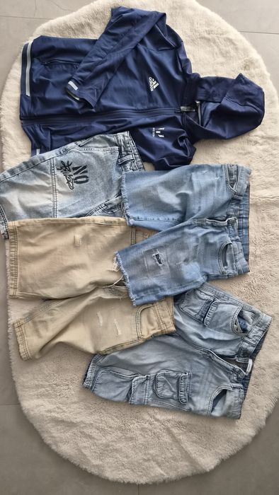 Zestaw 152, bluza, szorty, spodenki. Adidas Zara Reserved