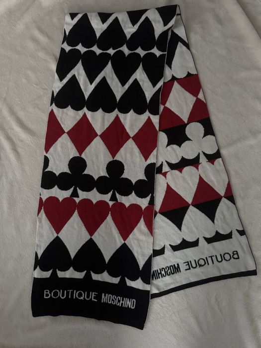коллекционный шарф Moschino