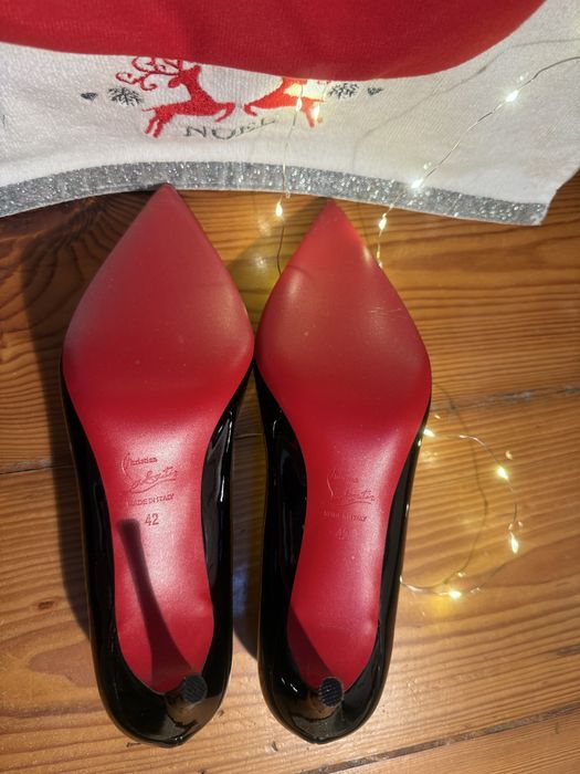 Szpilki czarne lakierowane rozmiar 40