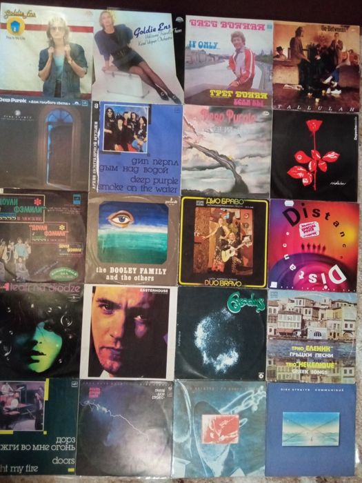 Пластинки виниловые  платівки вінілові